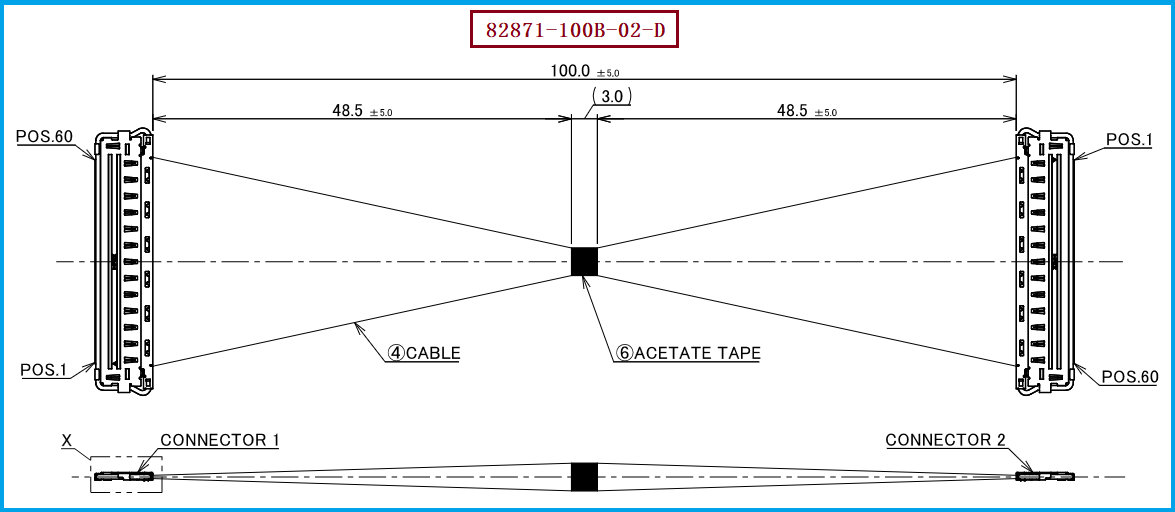1786343215976333.jpg I-PEX 82871-100B-02-D极细同轴线束.jpg