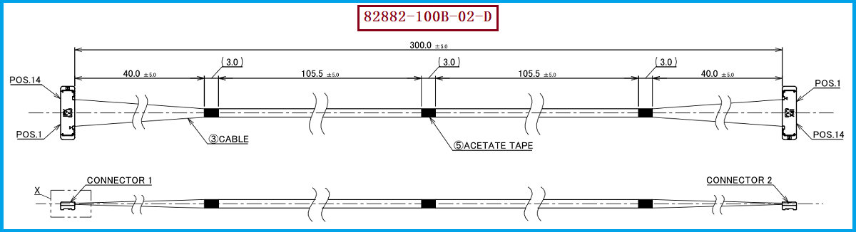 1789810044835250.jpg I-PEX 82882-100B-02-D极细同轴线束.jpg