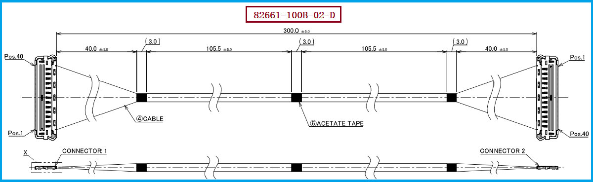 1790671938399570.jpg I-PEX 82661-100B-02-D极细同轴线束.jpg